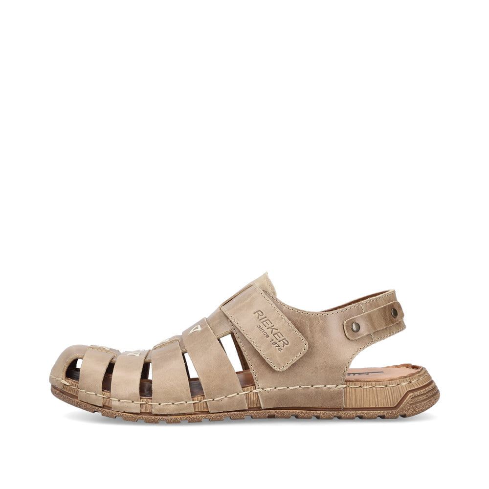 Rieker Schuhe | Herren Sandalen nussbraun