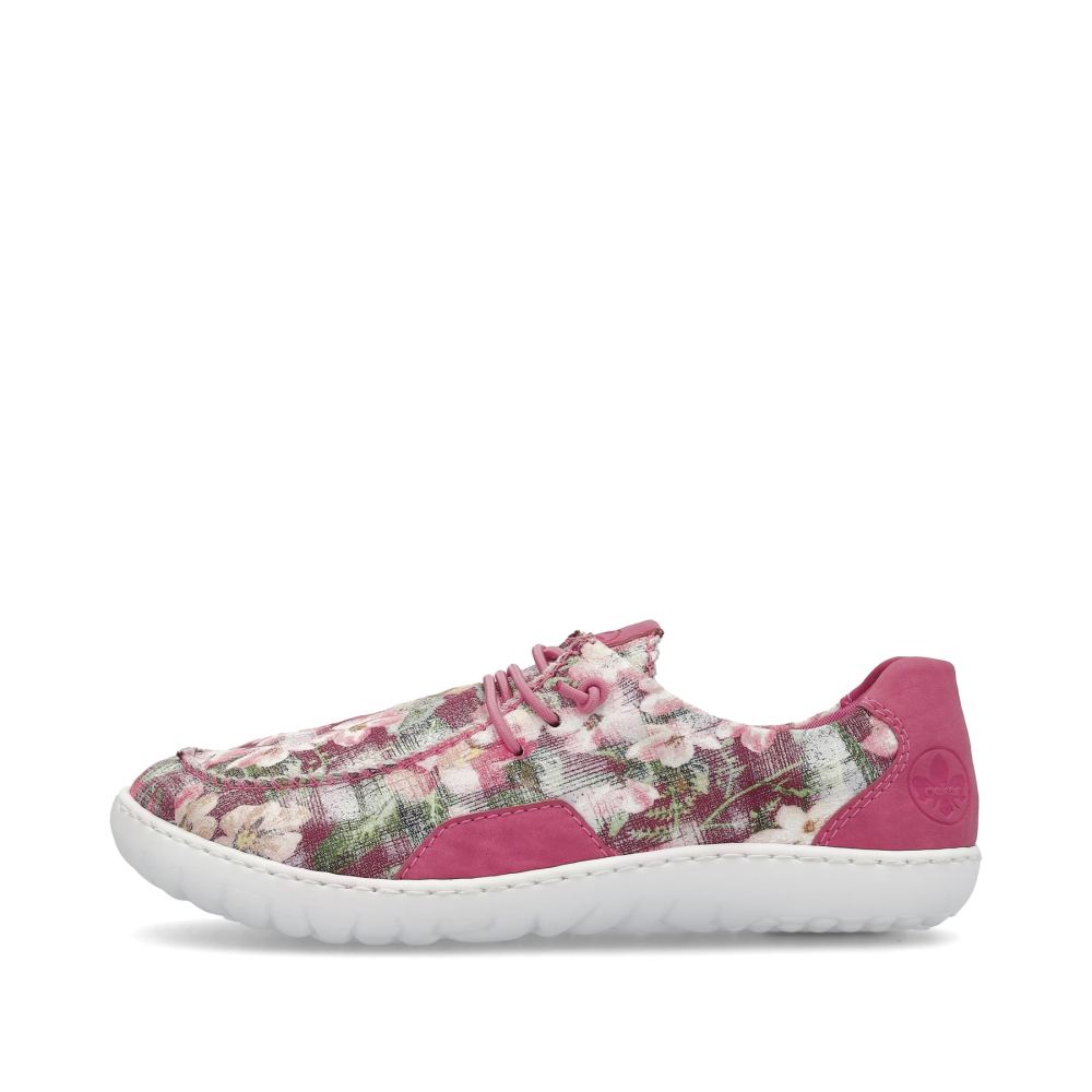 Rieker Schuhe | Damen Slipper magenta-multi