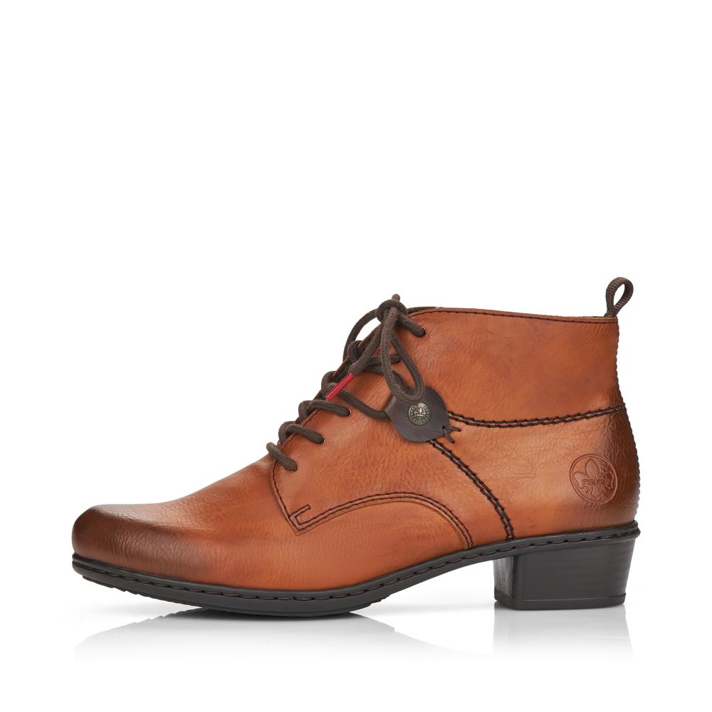 Rieker Schuhe | Damen Stiefeletten karamellbraun