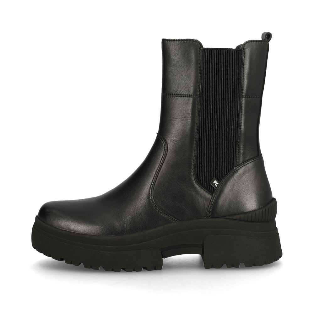 Rieker Schuhe | EVOLUTION Damen Chelsea Boots deep black