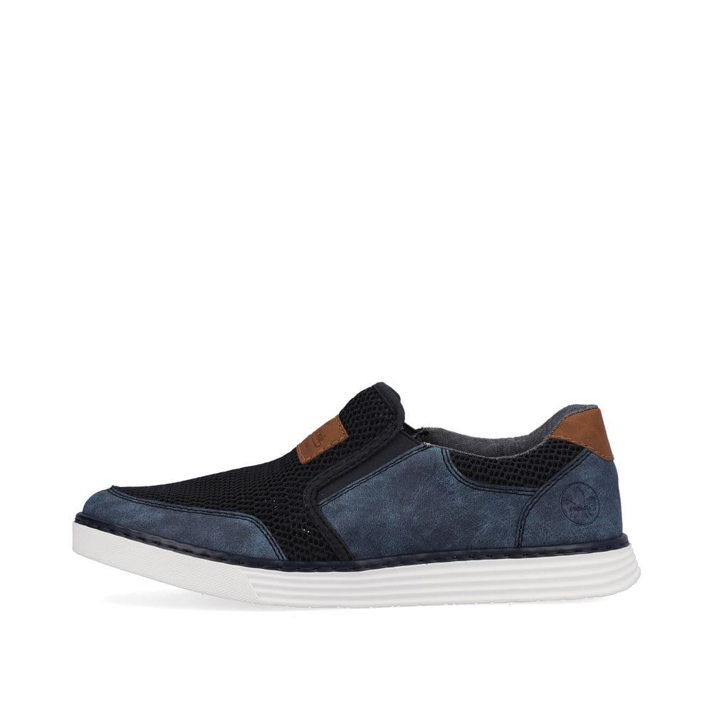 Rieker Schuhe | Herren Slipper ozeanblau