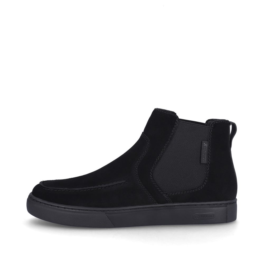 Rieker Schuhe | EVOLUTION Herren Chelsea Boots night black