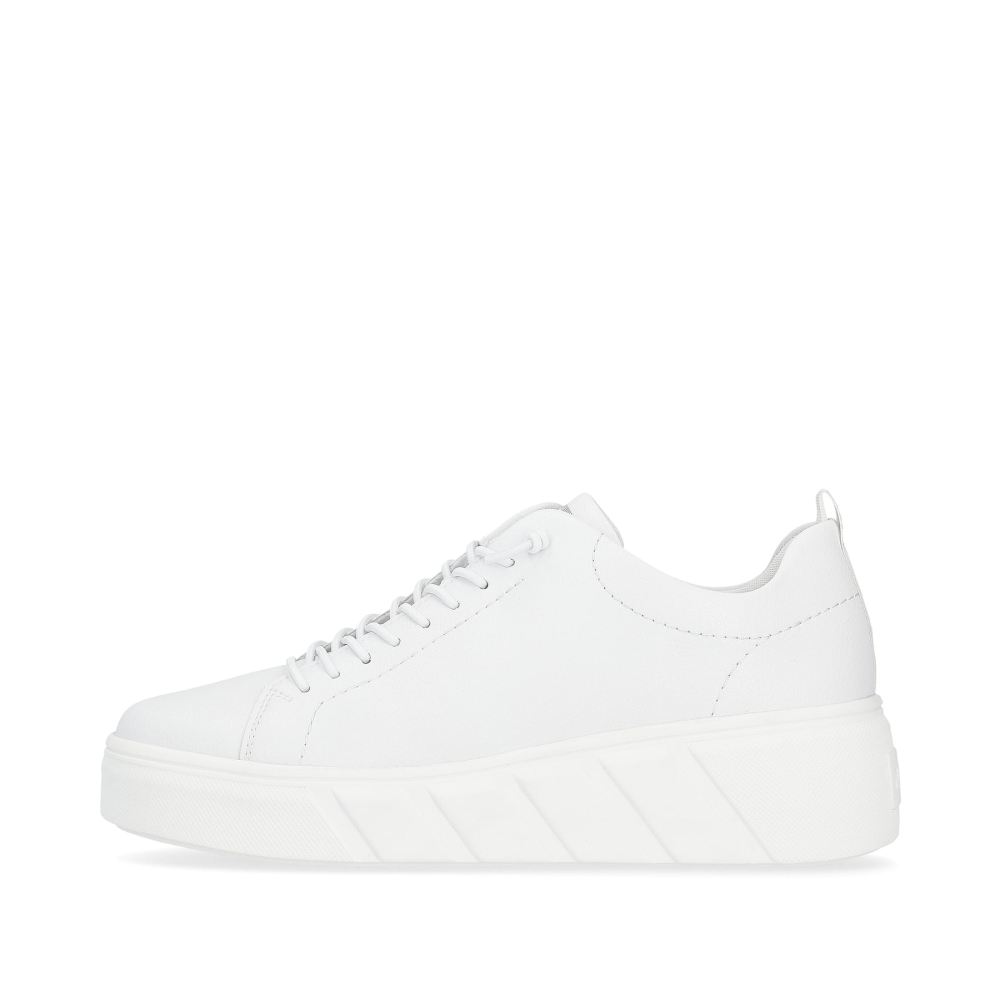 Rieker Schuhe | EVOLUTION Damen Sneaker Low crystal white